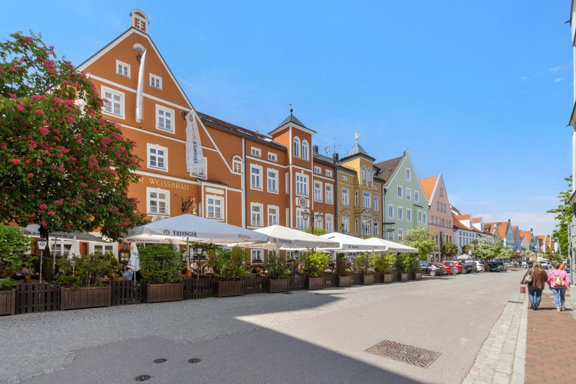 Helloflats - Luxus-Penthouse - Balkon - Parking - Zentrum - Therme - Naehe Flughafen Muc Erding Exteriér fotografie