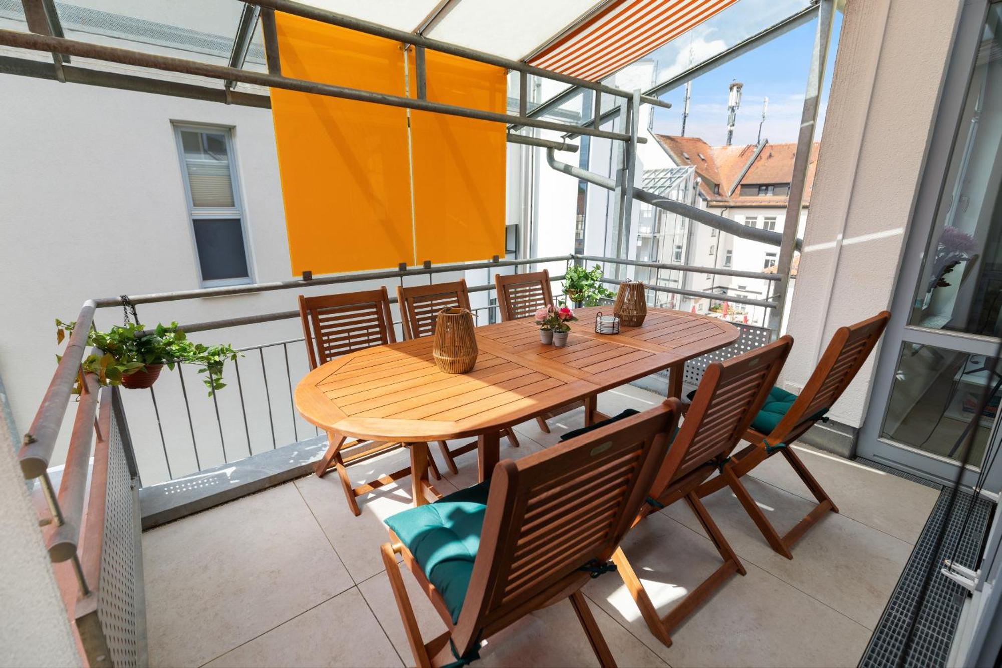Helloflats - Luxus-Penthouse - Balkon - Parking - Zentrum - Therme - Naehe Flughafen Muc Erding Exteriér fotografie